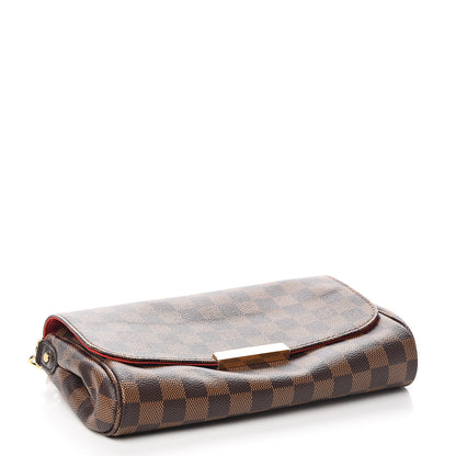 Louis Vuitton Damier Ebene Favorite MM 3 of 11
