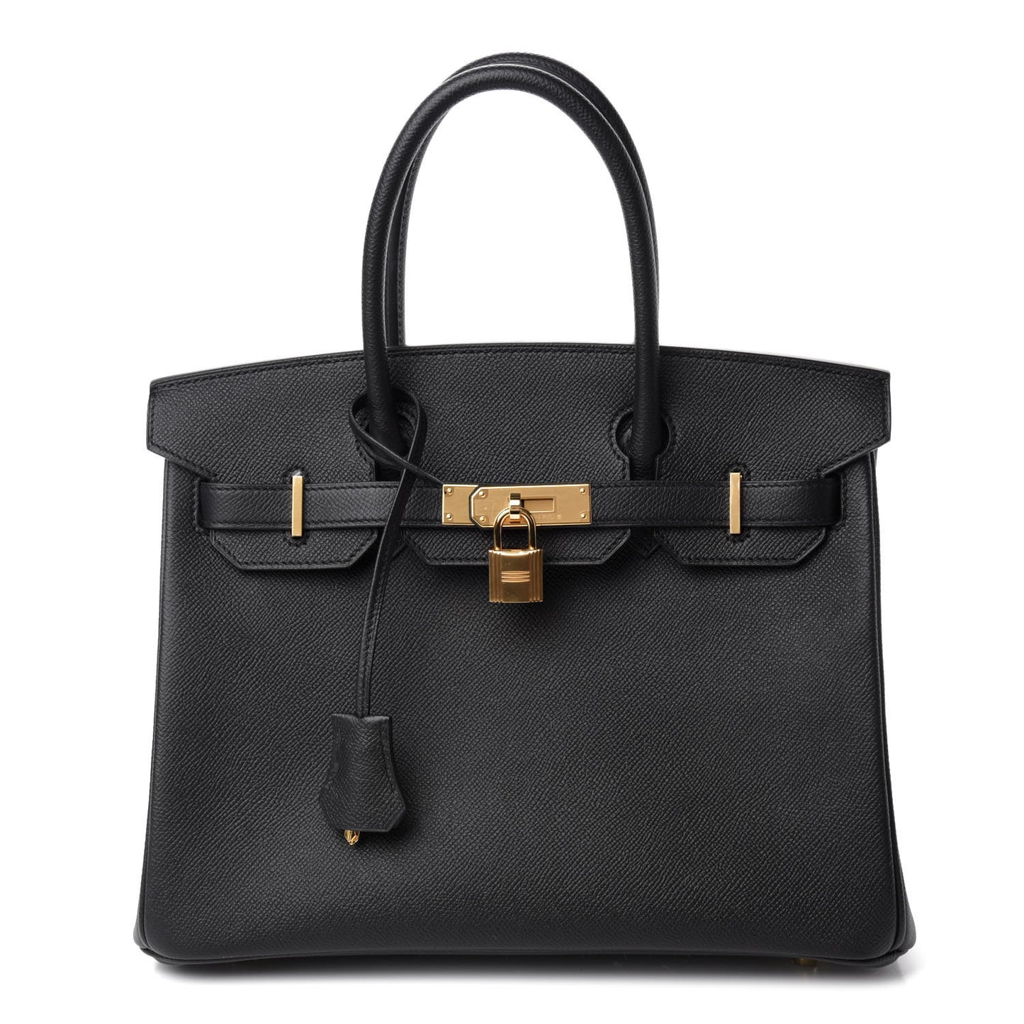 Epsom Birkin 30 Black