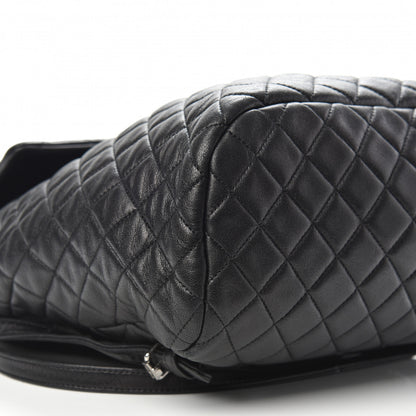 Chanel Calfskin Quilted Large Urban Spirit Backpack Black 7 of 11