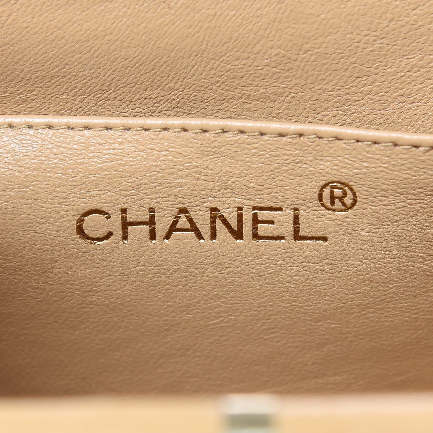 Chanel Lambskin Quilted Tortoise Box Bag Beige 6 of 19