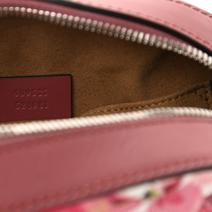 Gucci GG Supreme Monogram Blooms Mini Chain Shoulder Bag Beige Multicolor Dry Rose 7 of 10