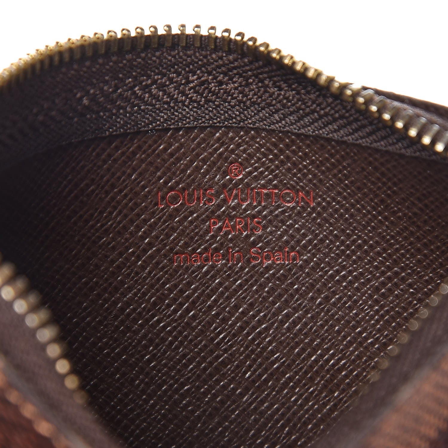 Louis Vuitton Damier Ebene Key Pouch 6 of 6