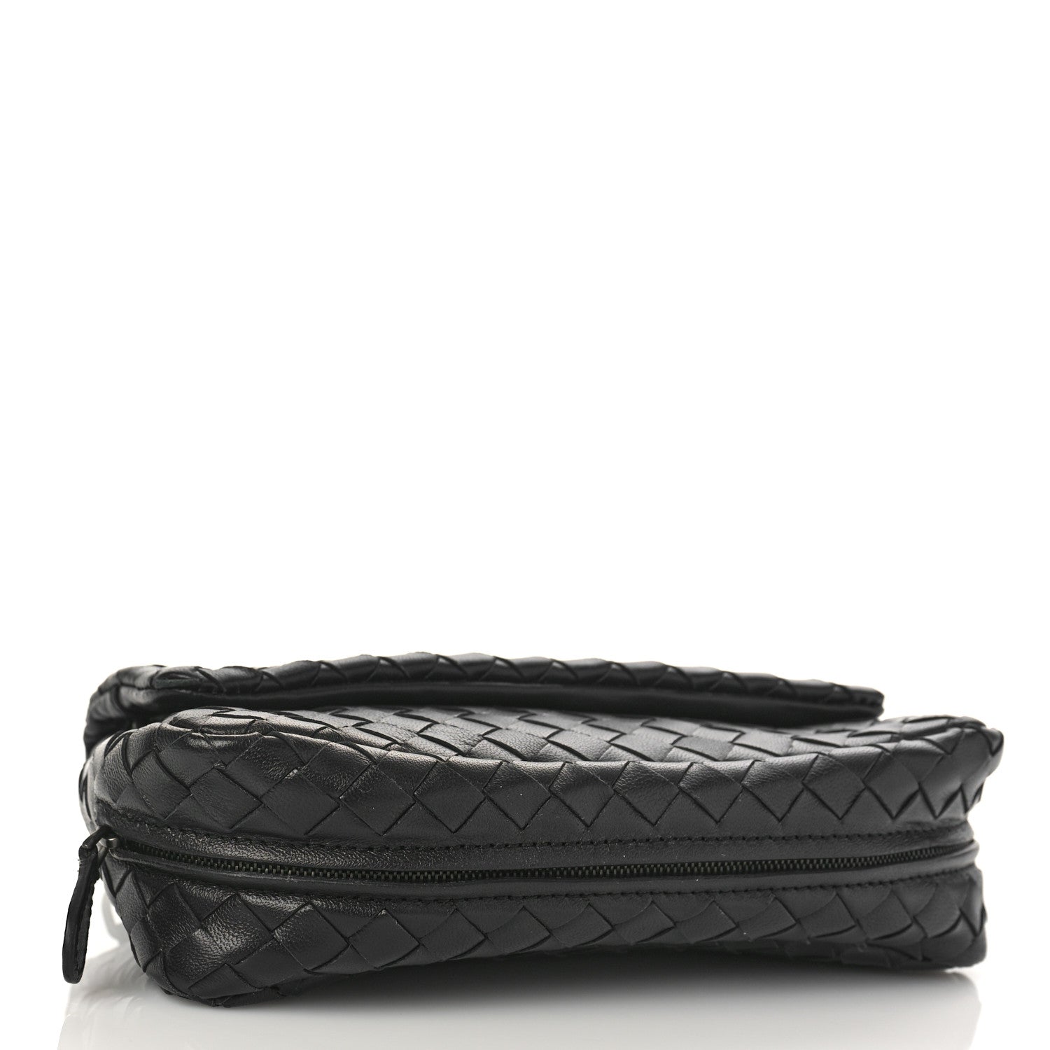 Bottega Veneta Nappa Intrecciato Mini Chain Messenger Black 4 of 9