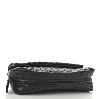 Bottega Veneta Nappa Intrecciato Mini Chain Messenger Black 4 of 9