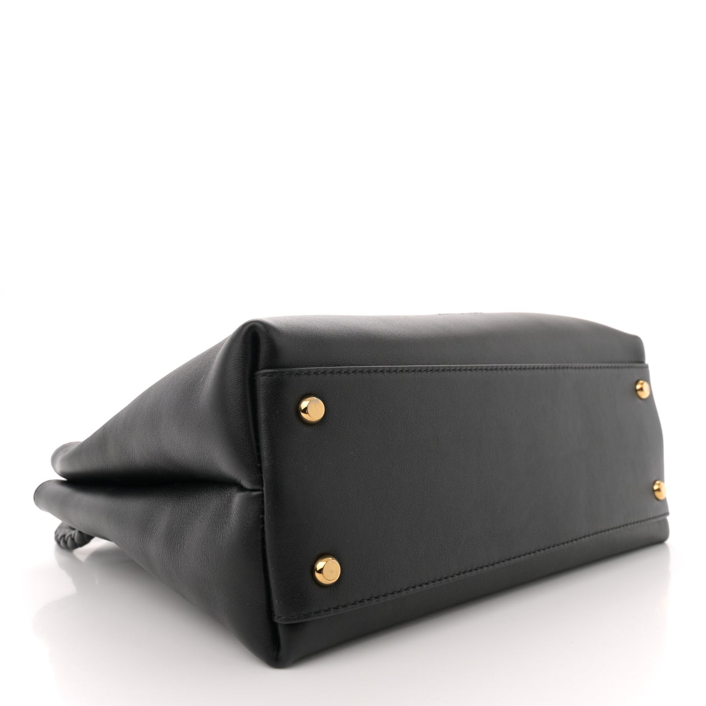 Silky Calfskin Small Ciao Ciao Black