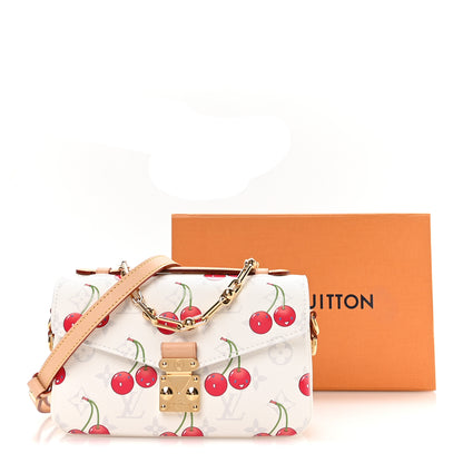 Louis Vuitton LV X TM Monogram Cerises Pochette Metis East West White 10 of 10