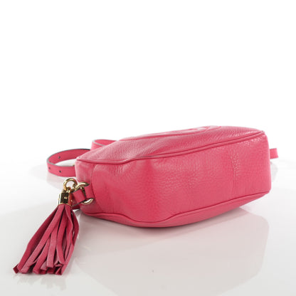 Gucci Pebbled Calfskin Small Soho Disco Bag Pink 4 of 9