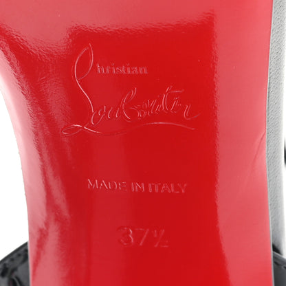 Christian Louboutin Patent Miss Sabina 85 Sandals 37.5 Black 7 of 9