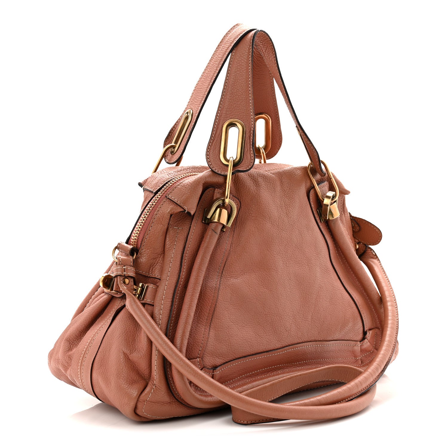 Chloe Calfskin Small Paraty Lychee 3 of 13