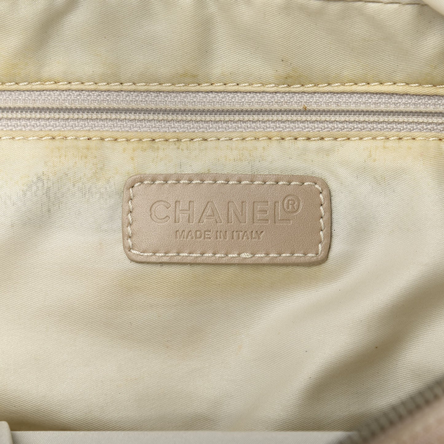 Nylon Travel Bowler Beige