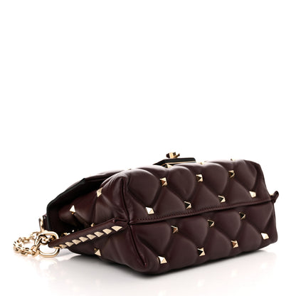 Valentino Garavani Nappa Small Candystud Crossbody Rubin 4 of 10
