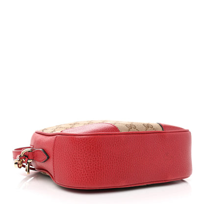 Gucci Monogram Mini Bree Messenger Bag Red 4 of 10