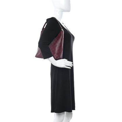 Gucci Guccissima Hobo Dark Red 2 of 10