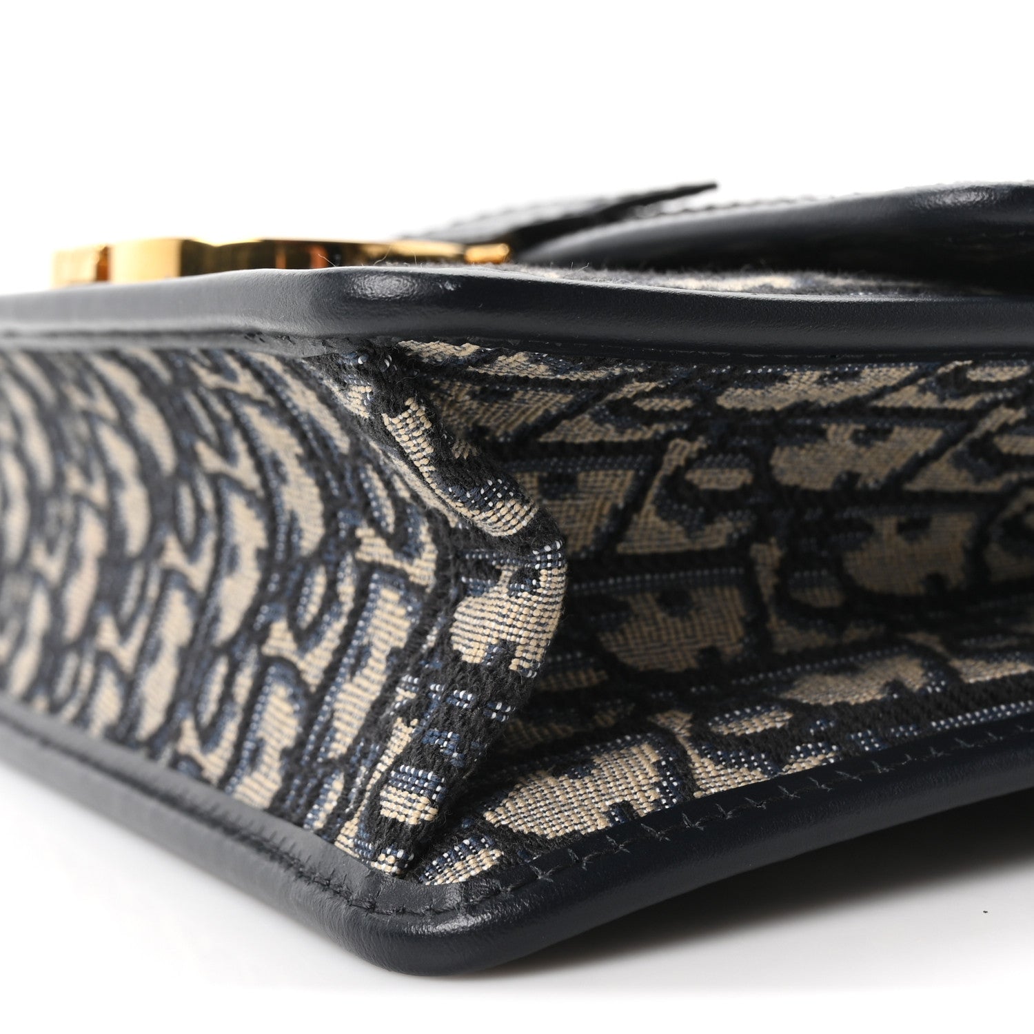 Christian Dior Oblique 30 Montaigne Flap Bag Blue 9 of 9