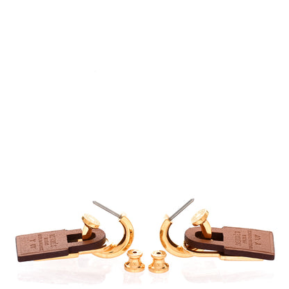 Hermes Swift O'Kelly Earrings Gold 3 of 5