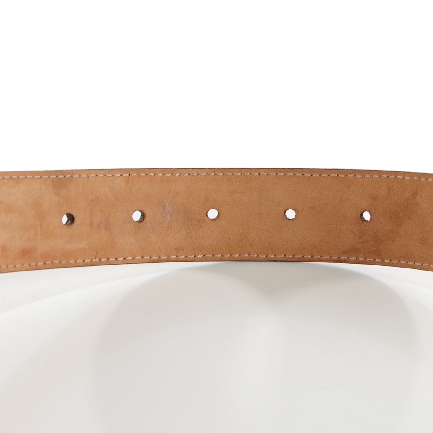 Metallic Microguccissima Interlocking G Belt Black 90 36 Pink