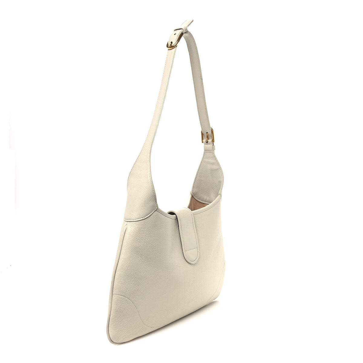 Gucci Goatskin Medium Aphrodite Shoulder Bag Mystic White 3 of 12