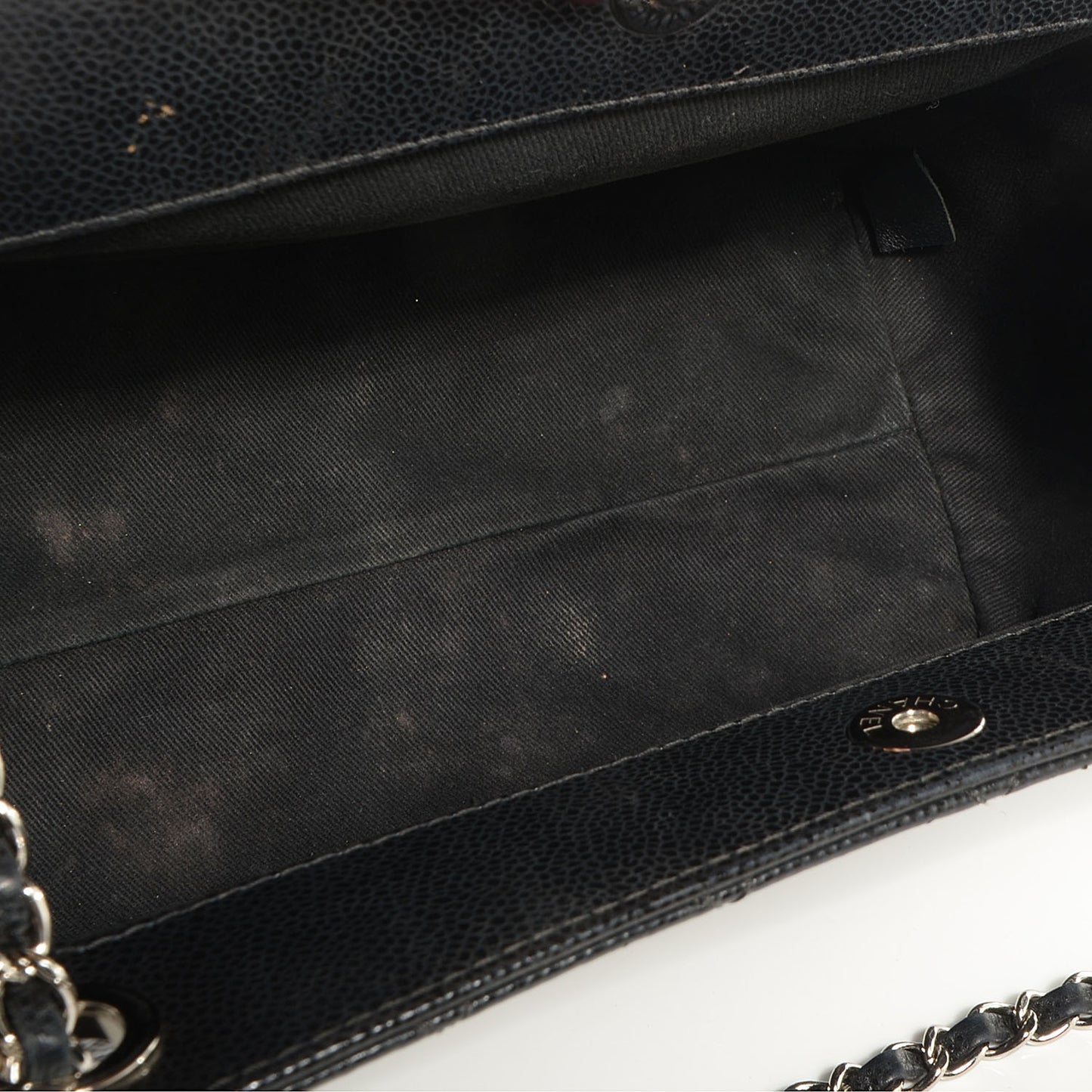 Caviar Timeless CC Shopping Tote Black