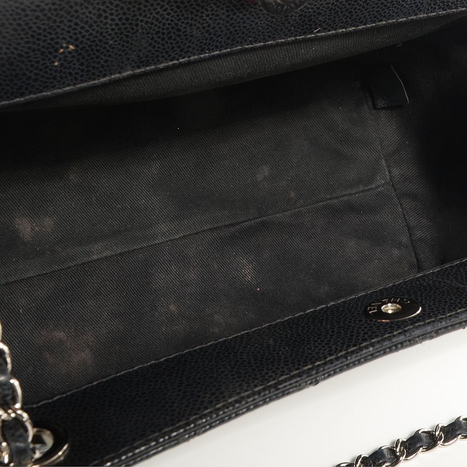 Chanel Caviar Timeless CC Shopping Tote Black 5 of 8