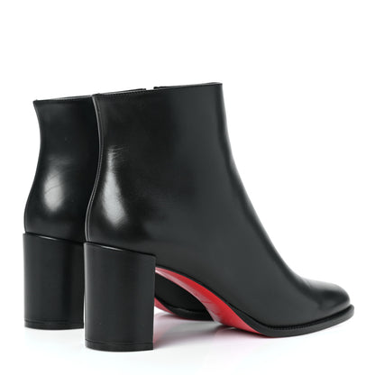Christian Louboutin Calfskin Adoxa 70 Ankle Boots 39 Black 4 of 7