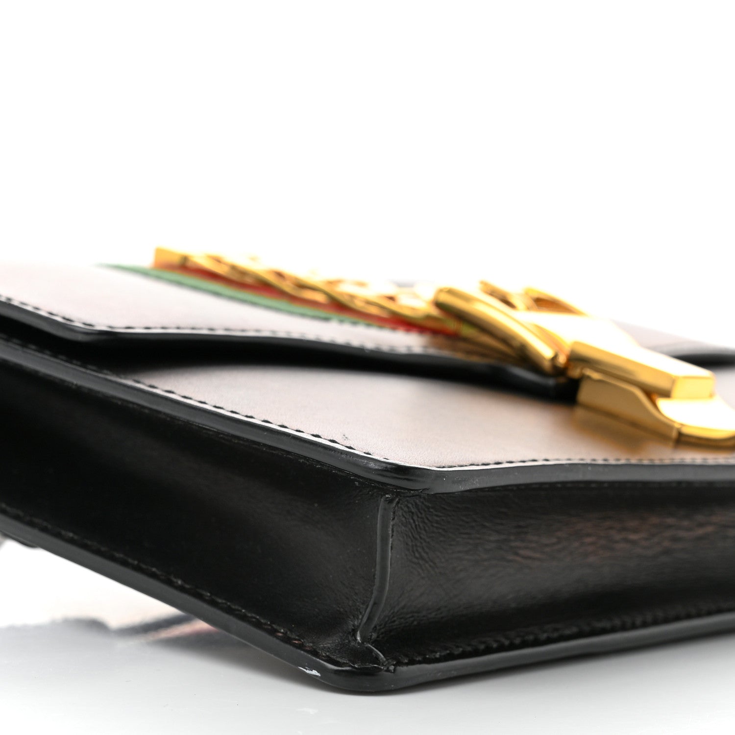 Gucci Calfskin Sylvie Belt Bag 95 38 Black 9 of 10