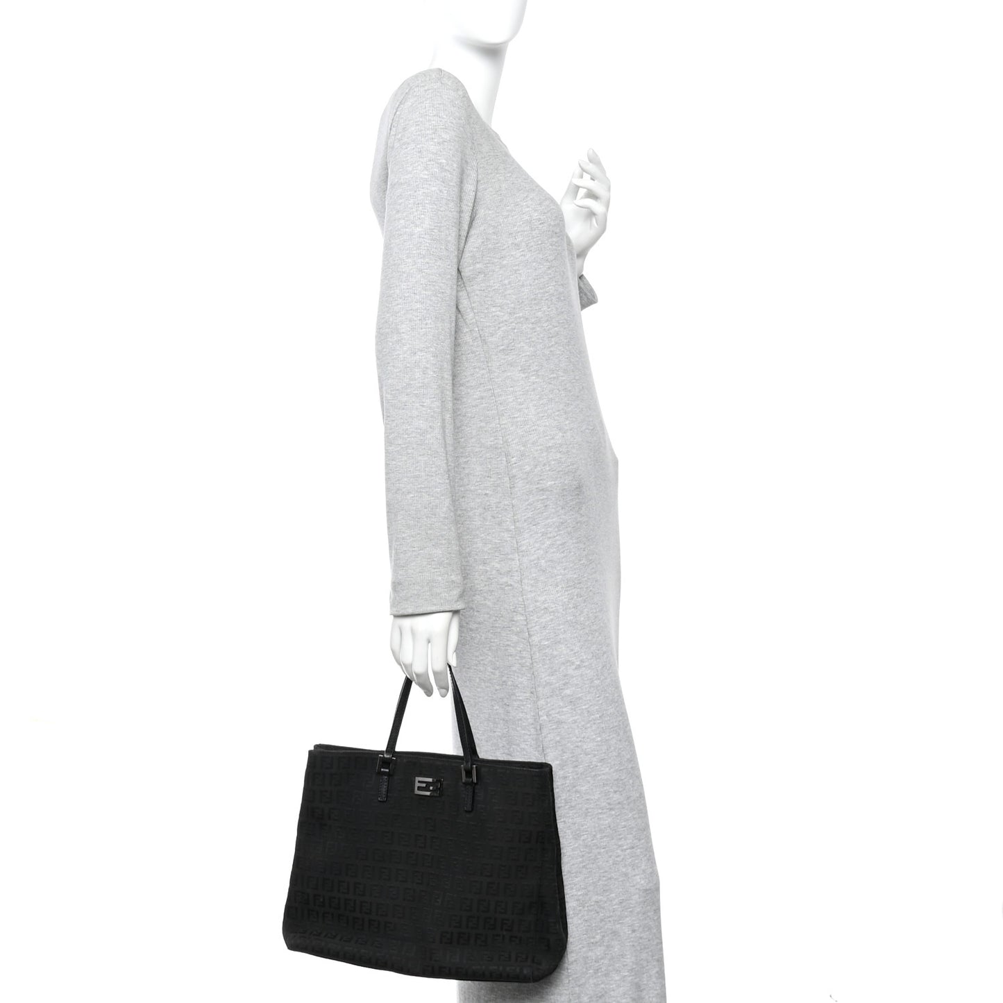 Zucchino Vitello Tote Black