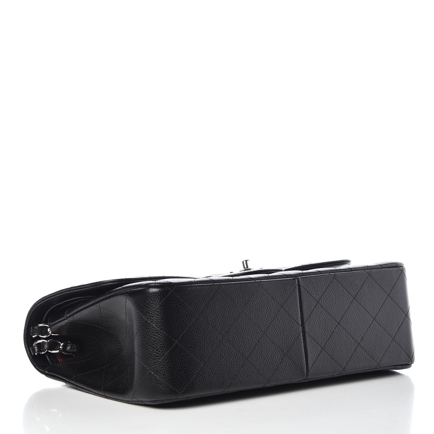 Chanel Caviar Quilted Jumbo Double Flap Black 4 of 7