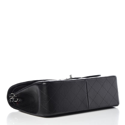 Chanel Caviar Quilted Jumbo Double Flap Black 4 of 7
