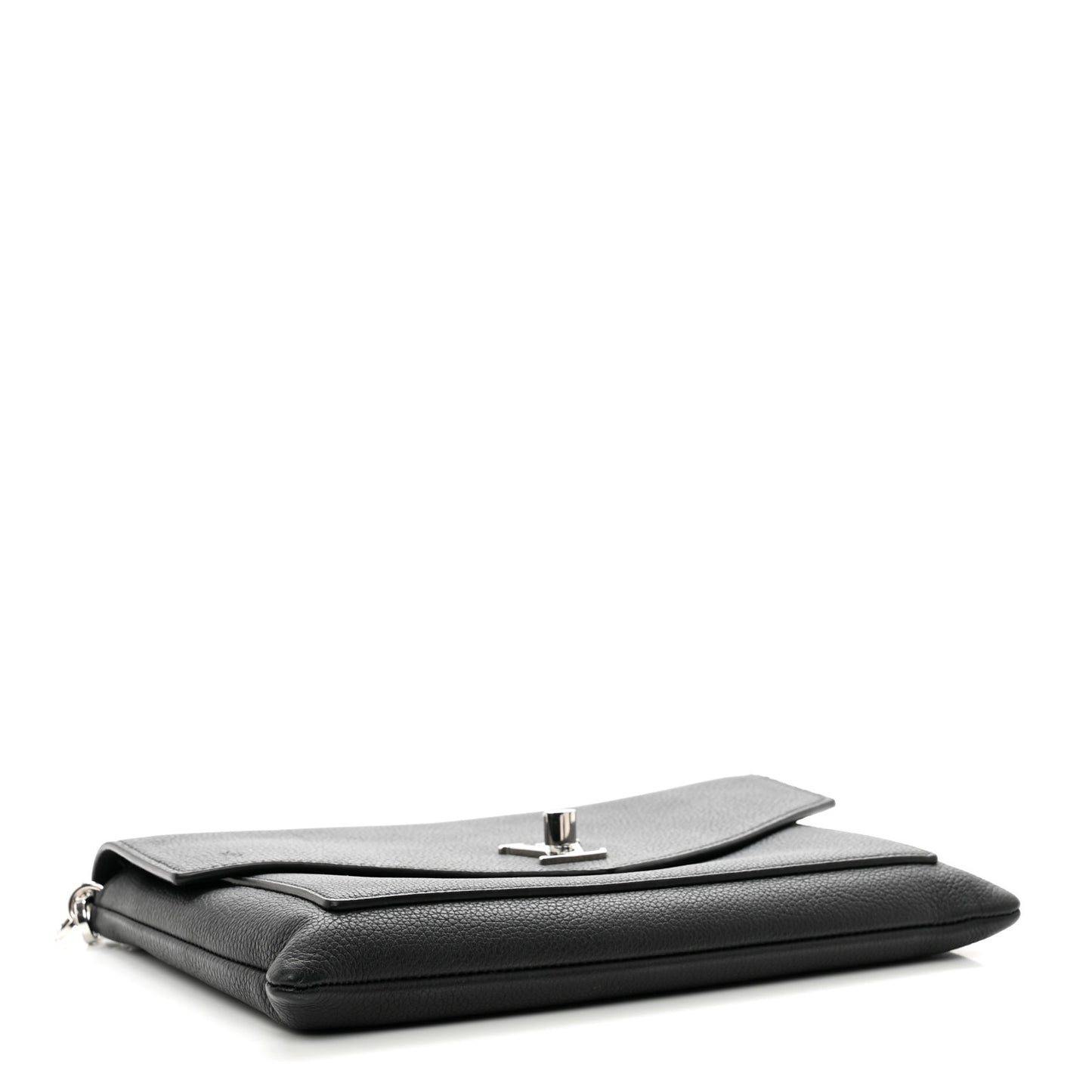Soft Calfskin My Lockme Pochette Black