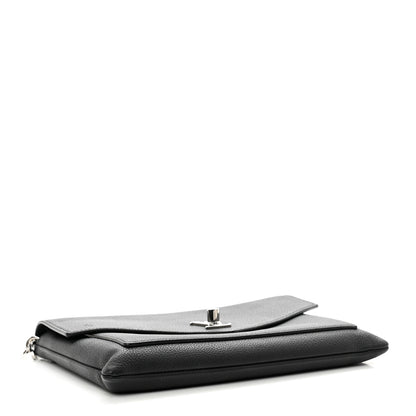 Louis Vuitton Soft Calfskin My Lockme Pochette Black 4 of 8