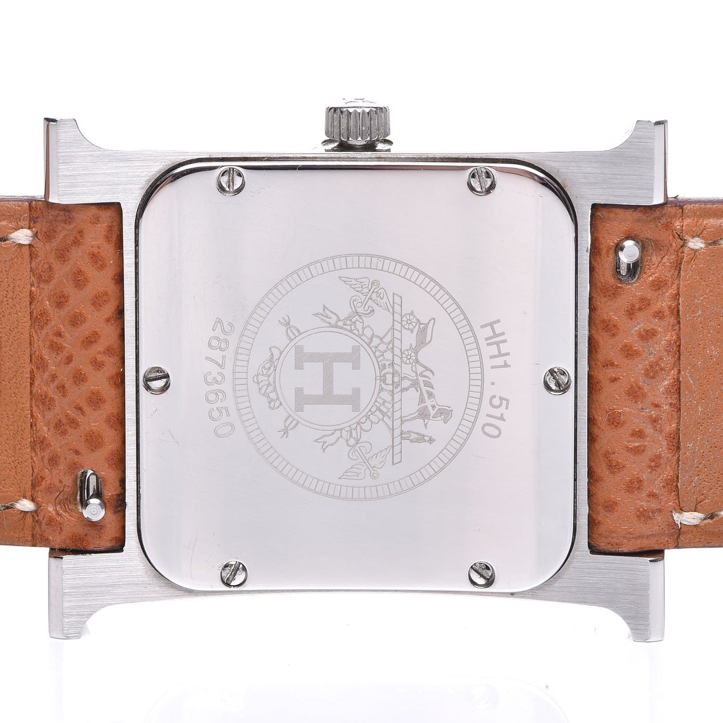 Stainless Steel Epsom 26mm Heure H Hour Quartz Watch Gold