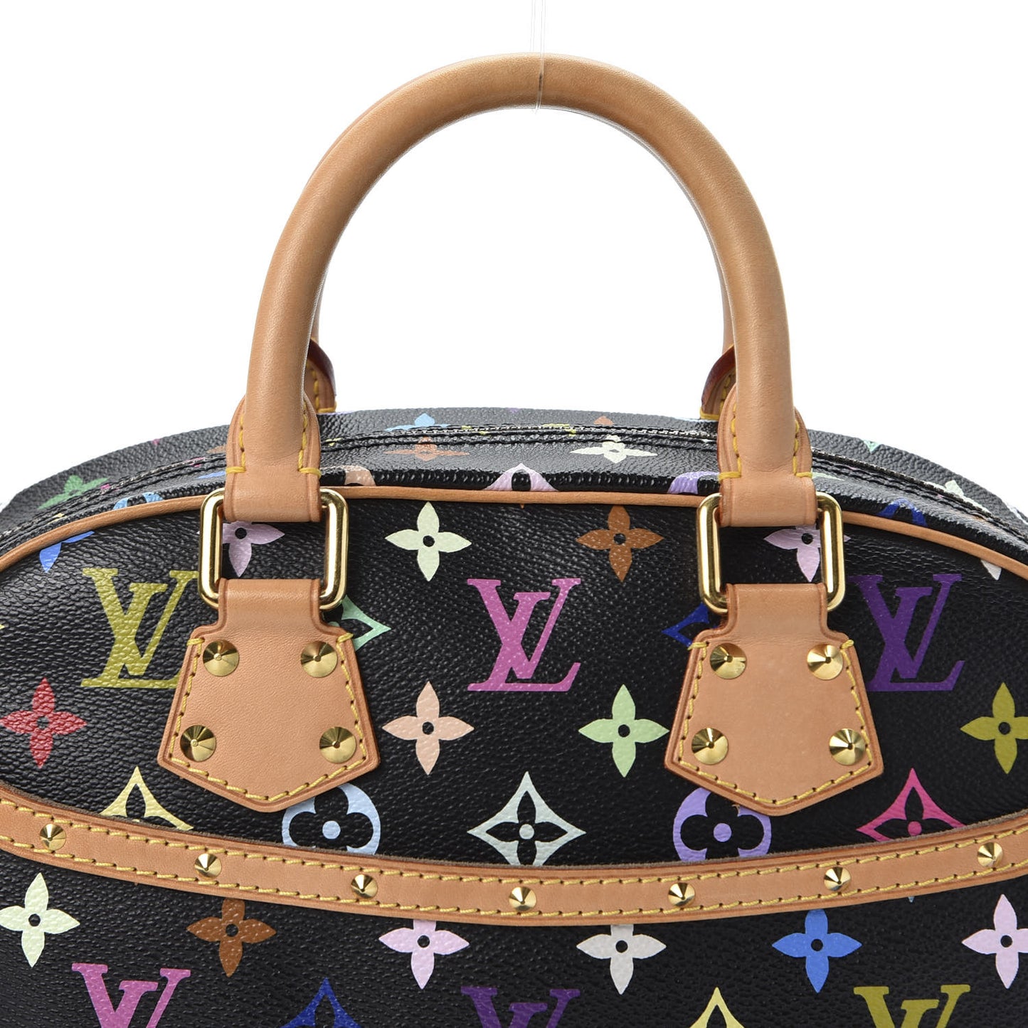Monogram Multicolor Trouville Black