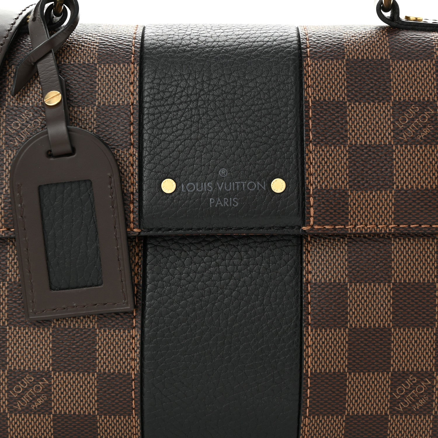 Louis Vuitton Damier Ebene Bond Street BB Black 7 of 11