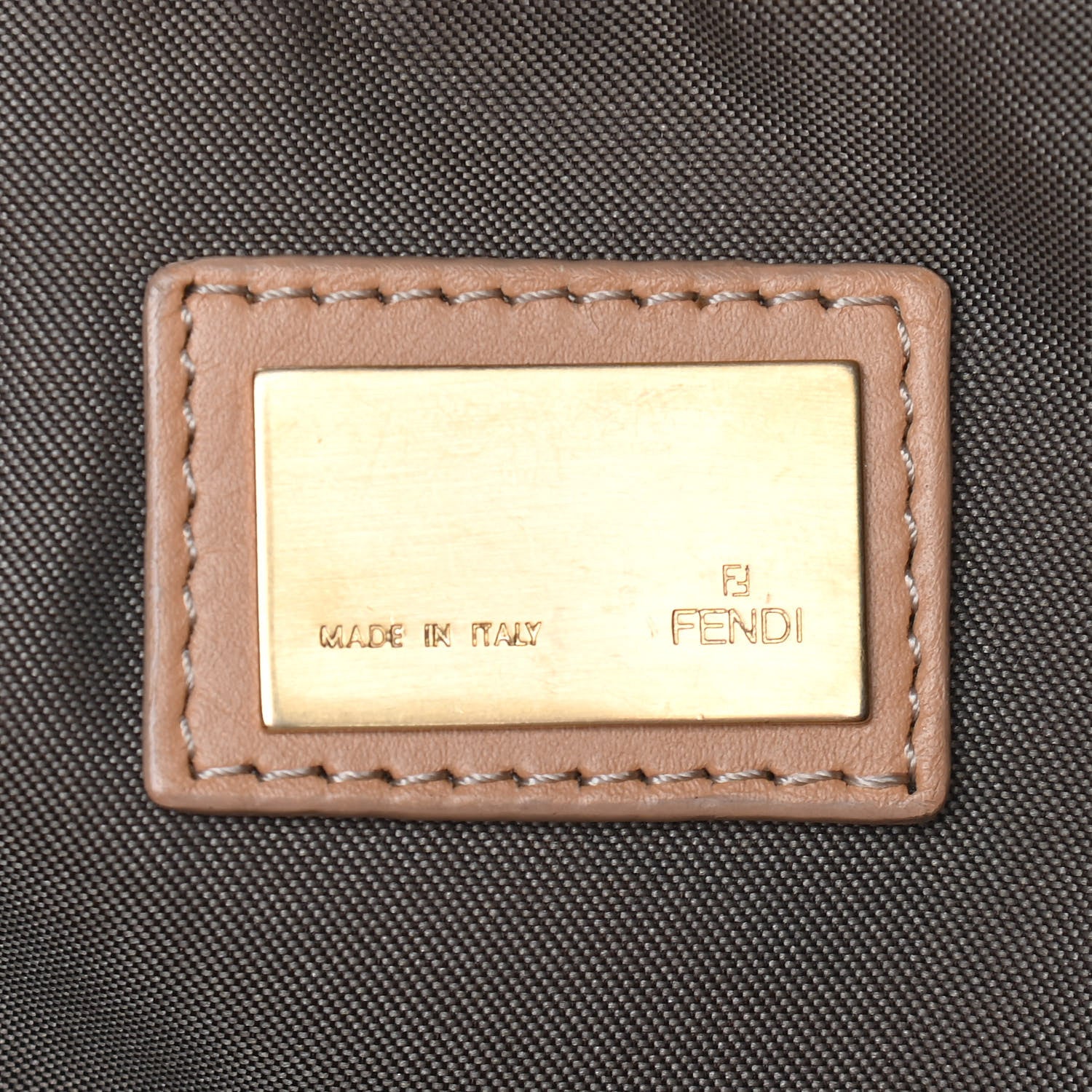 Fendi Zucchino Small Roll Tote Beige 6 of 9