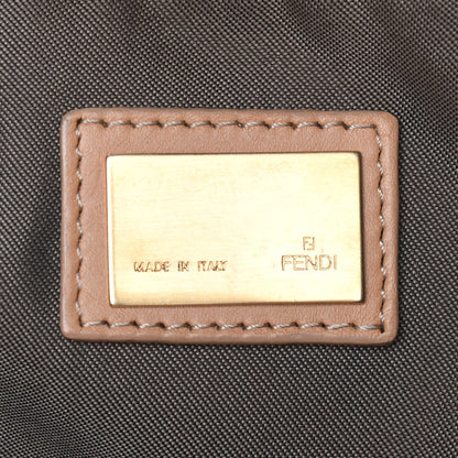 Fendi Zucchino Small Roll Tote Beige 6 of 9
