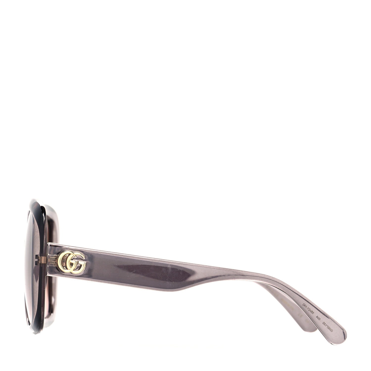 Gucci Acetate Square GG Sunglasses GG0713S Purple 3 of 8