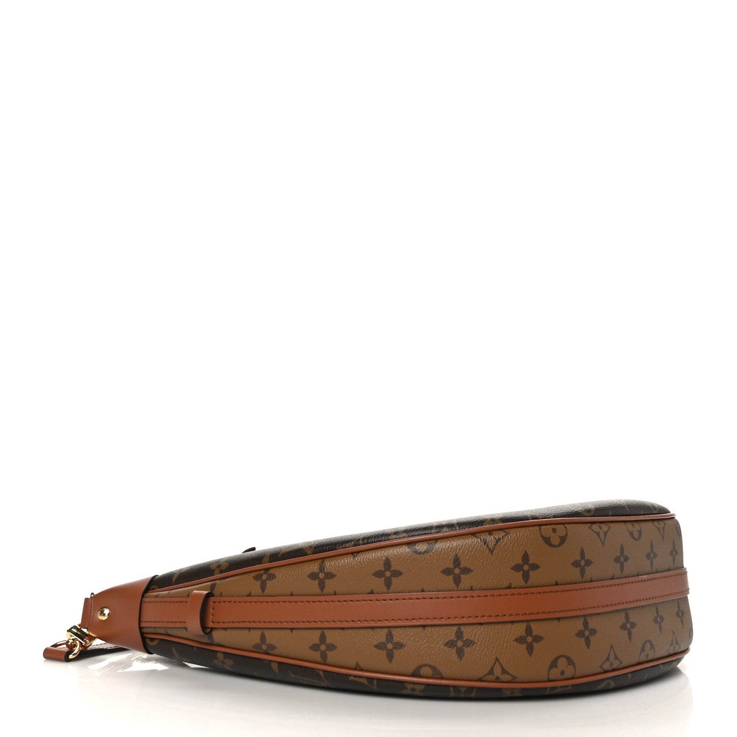 Reverse Monogram Loop Hobo