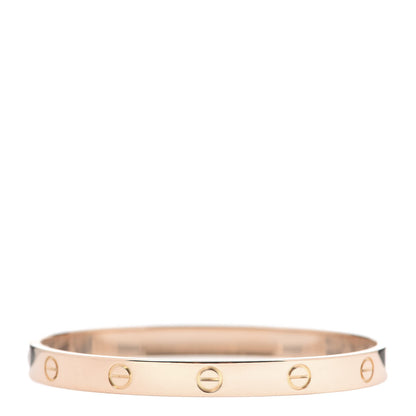 Cartier 18K Pink Gold LOVE Bracelet 18 3 of 7