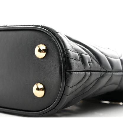 Salvatore Ferragamo Calfskin Embossed Logo Plaque Gancini Tote Black 10 of 10