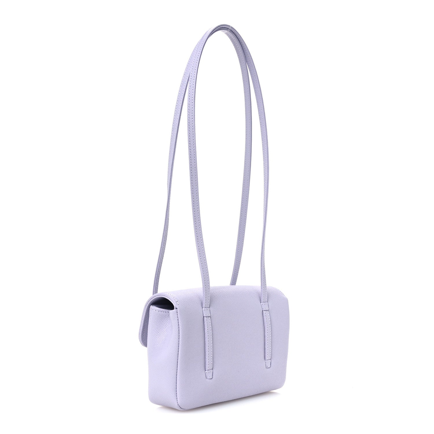 Chanel Shiny Caviar Mini Preppy Coco Shoulder Bag Purple 2 of 10