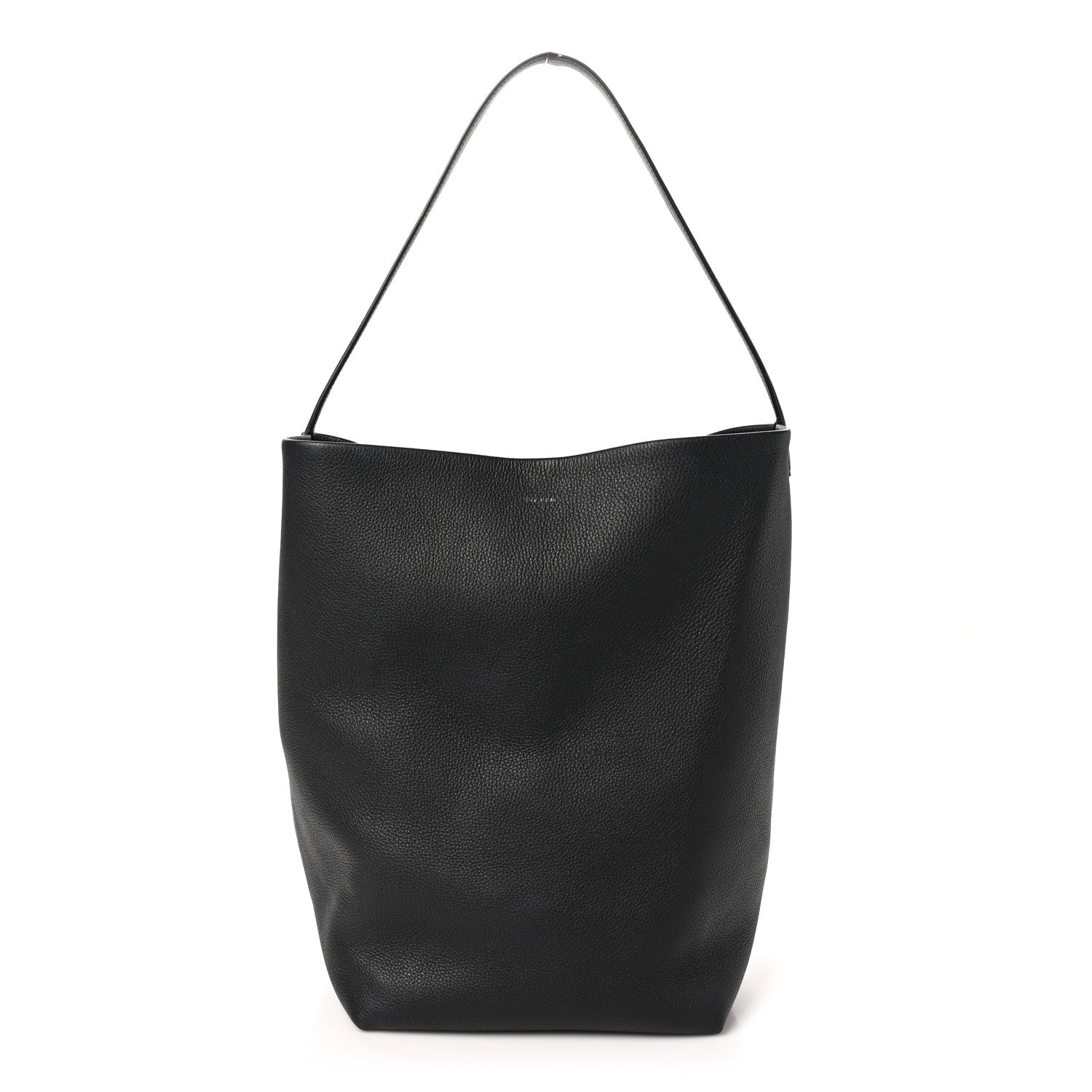 The Row Grained Calfskin Large N/S Park Tote Black 1 of 11
