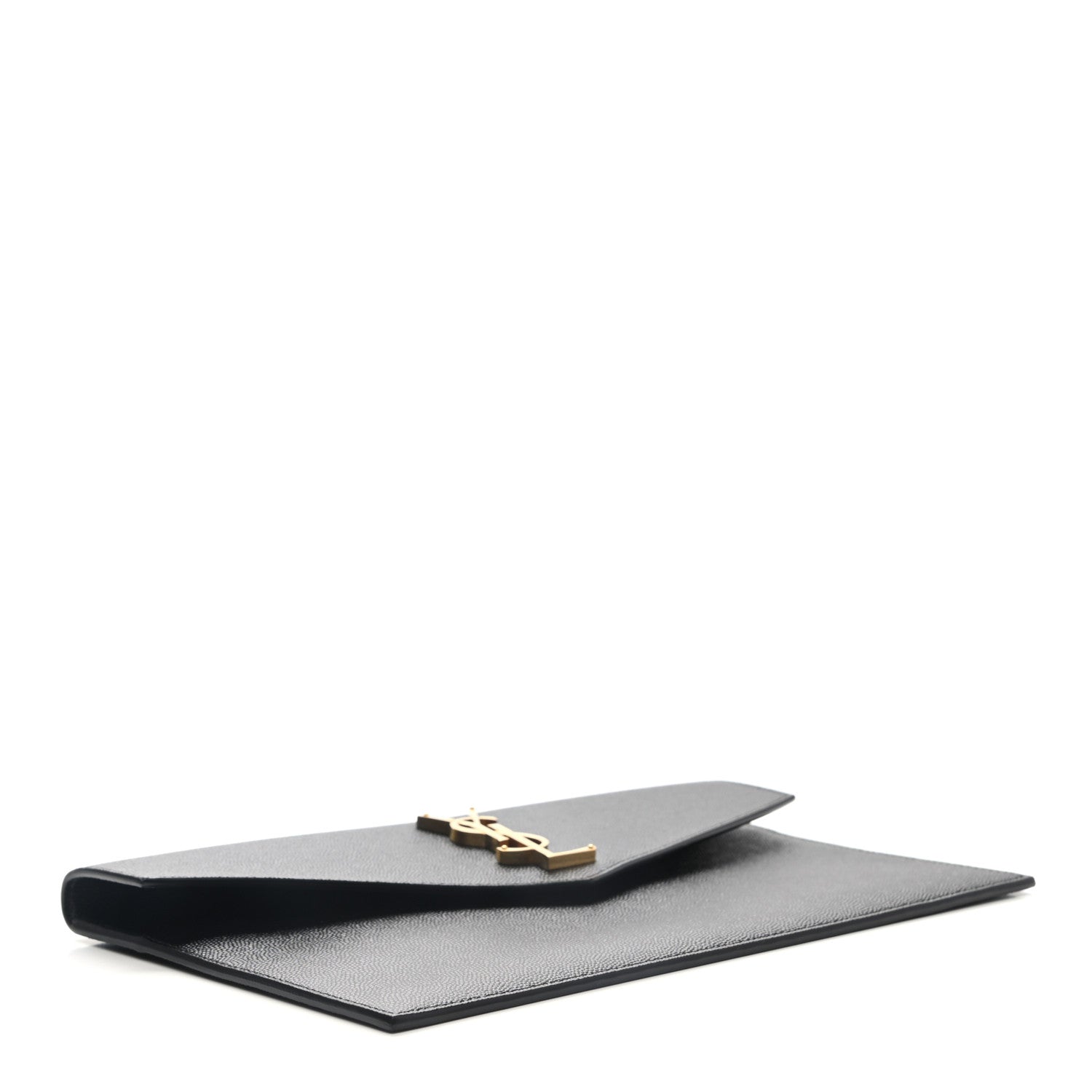 Saint Laurent Grain De Poudre Uptown Pouch Black 4 of 7