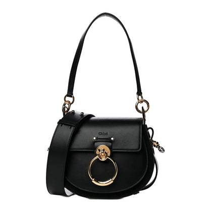 Chloe Calfskin Small Tess Bag Black 1 of 12
