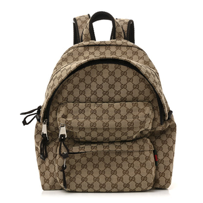 Gucci GG Monogram Medium Backpack Brown 1 of 13