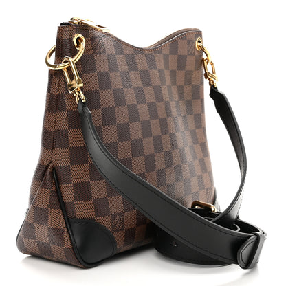 Louis Vuitton Damier Ebene Odeon PM Black 3 of 9