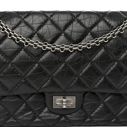 Chanel Aged Calfskin Quilted 2.55 Reissue 226 Flap Black 8 of 12