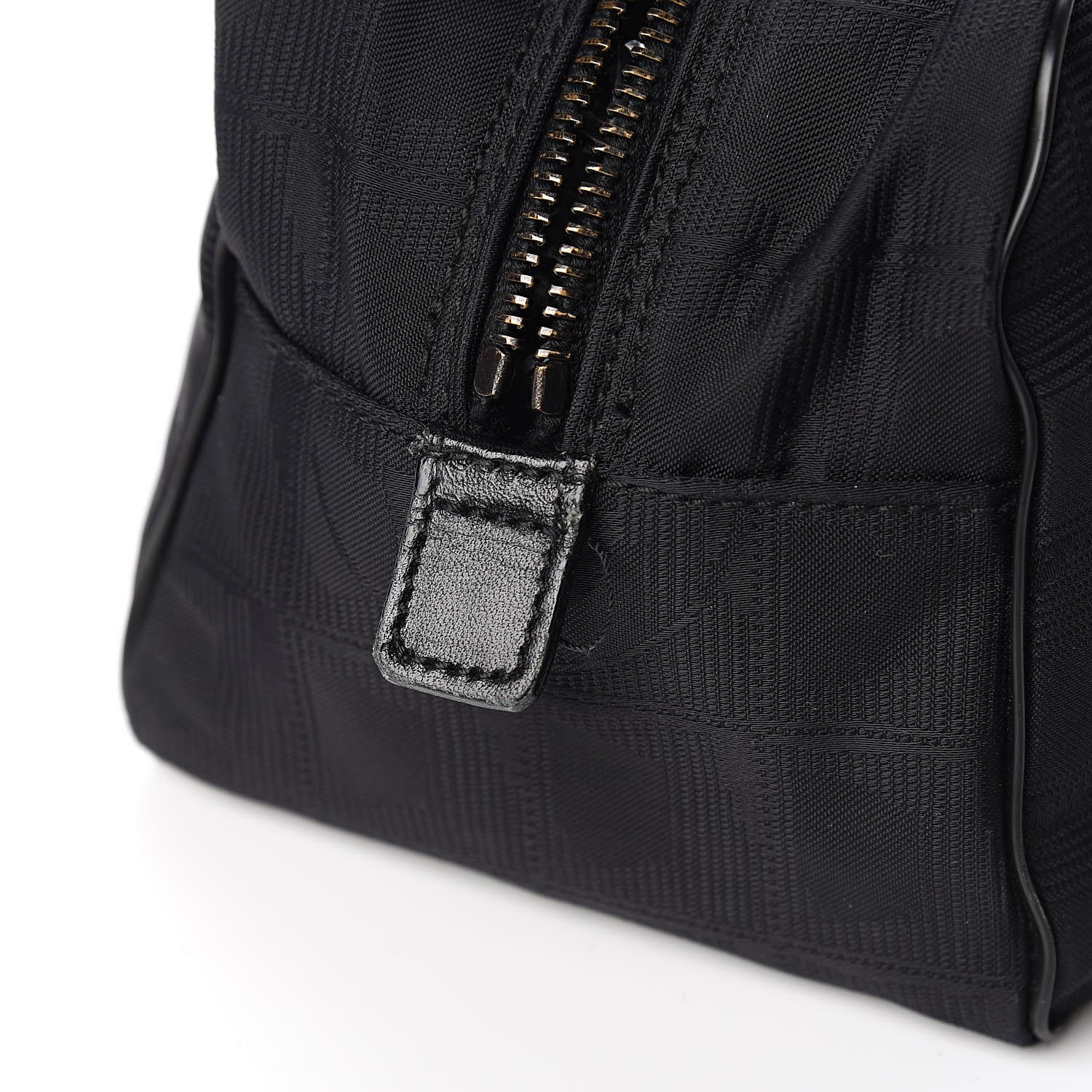Chanel Nylon Travel Bowler Black 8 of 15