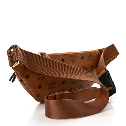 MCM Visetos Small Fusten Belt Bag Cognac 3 of 8