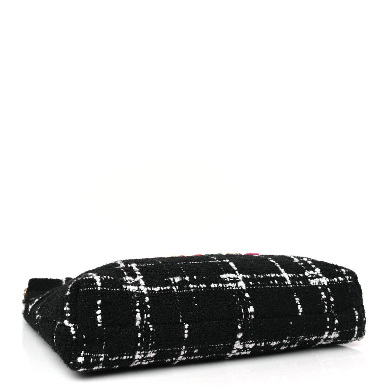 Chanel Wool Tweed Quilted Chanel 22 Black Multicolor 5 of 10