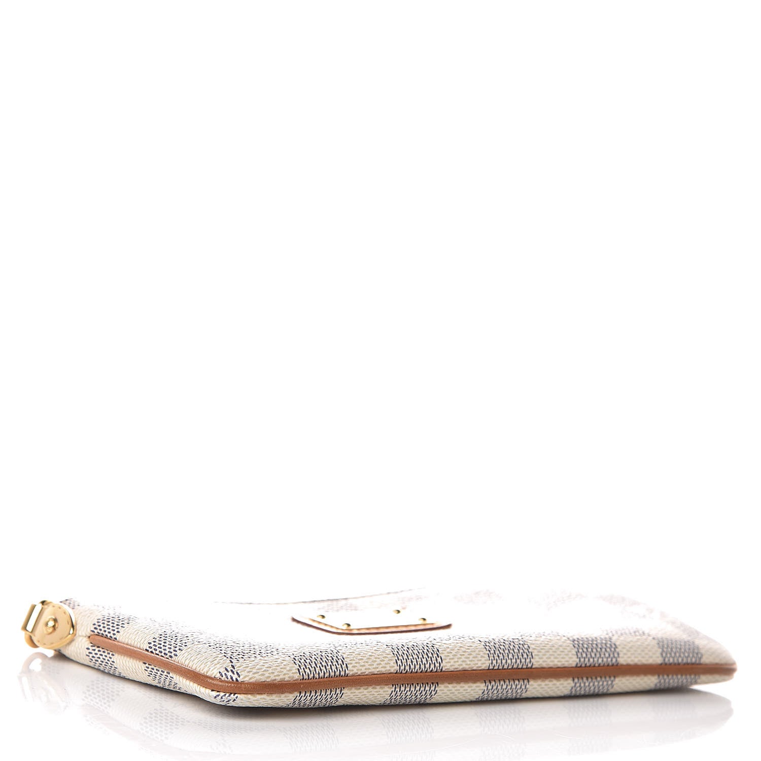 Louis Vuitton Damier Azur Pochette Milla MM 4 of 9